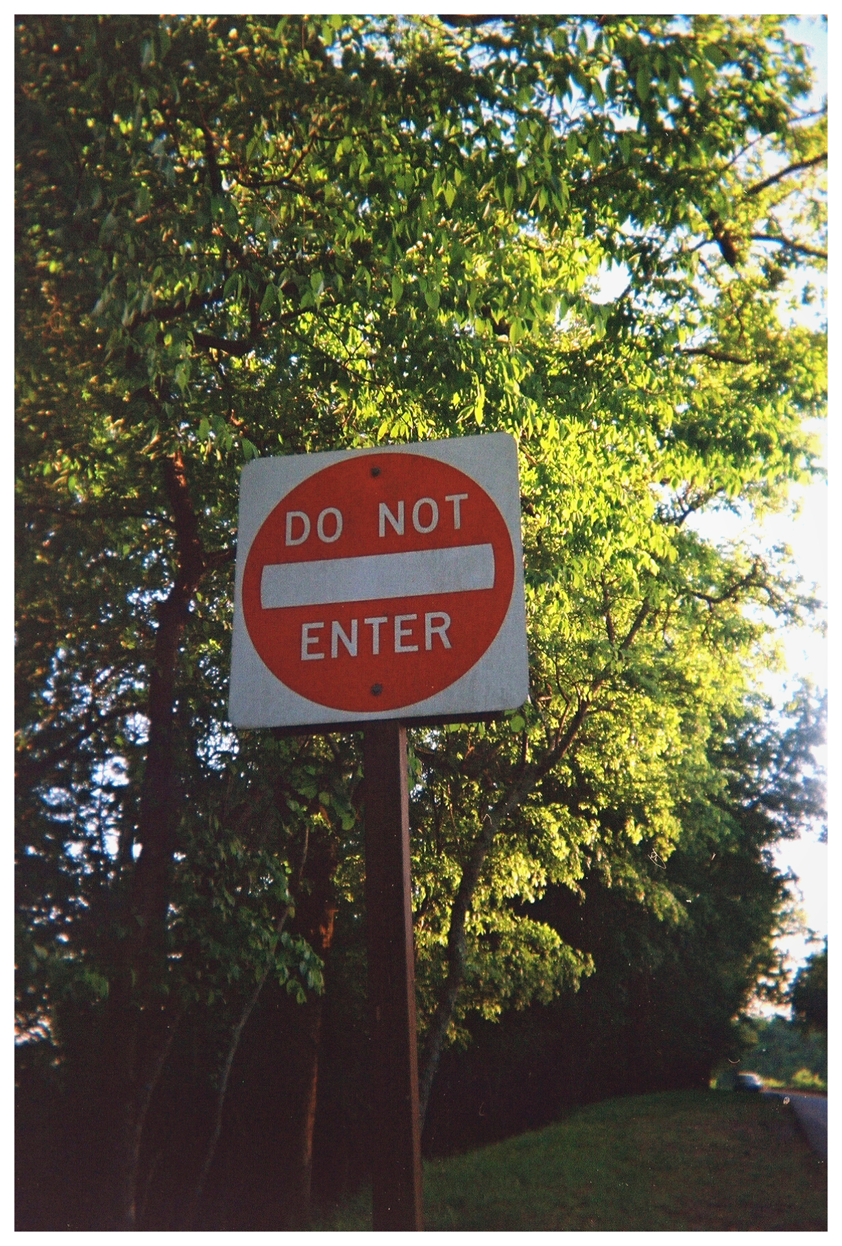 Do Not Enter